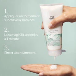 Conditionneur Nutri Curls Wella 200ml -Style & Brillance 1110.21 4 48456.1693987347