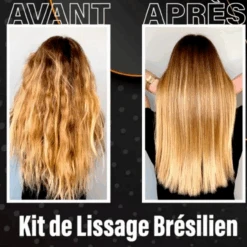 Kit Lissage Brésilien Shampooing+Soin Lissant BBHair Generik -Style & Brillance Kit de lissage bre silien avant apre s 55175.1684847819
