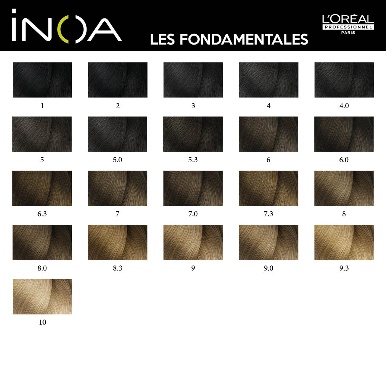Coloration Inoa Fondamentale L'Oréal Professionnel 4 Coloration Inoa Fondamentale L'Oréal Professionnel – Image 2