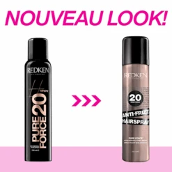 Anti Frizz Hairspray 20 Redken 250ml -Style & Brillance Spray Fixant Anti frizz Redken Styling 250ML New Look 50349.1694768569