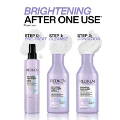 Shampoing Blondage High Bright Redken 300ml -Style & Brillance high bright 1 14398.1694764110