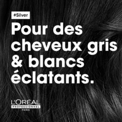 Silver Shampoing Déjaunisseur Pour Cheveux Gris L'Oréal 500ml -Style & Brillance silver2 69010.1687165235