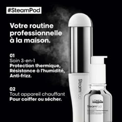 Pack Steampod 4 + Soin Lissant 3 En 1 50 Ml -Style & Brillance steampod 4 serum lissant 24716.1694510551